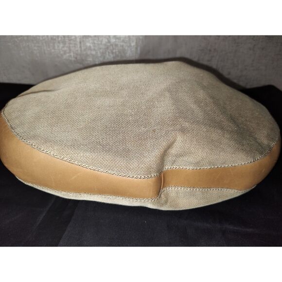 Gucci Linen and Leather Shoulder Bag - Picture 5 of 9